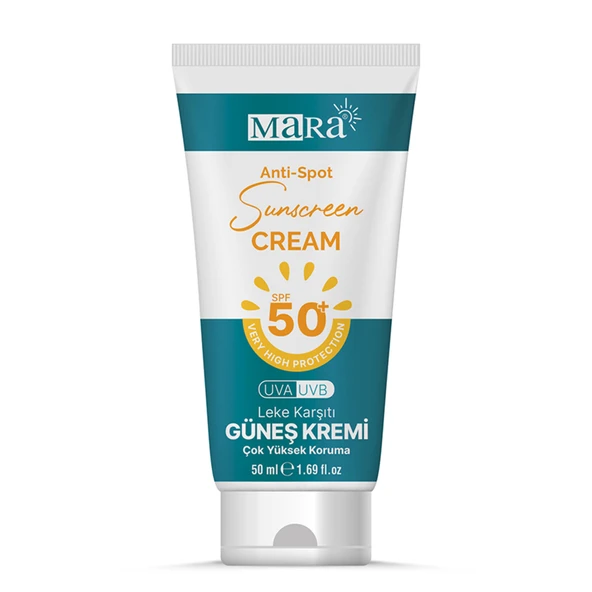 Mara Anti-Spot Sunscreen Leke Karşıtı Güneş Kremi SPF 50+ 50 ml (4'li Paket) ürün görseli 1