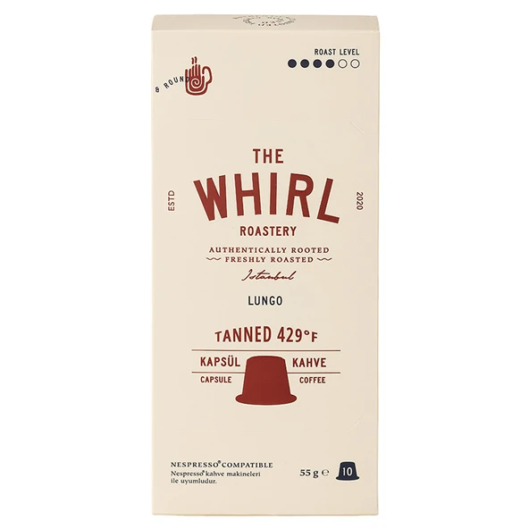 The Whirl Lungo Medium Kapsül Kahve 10'lu 55 G (4'li Paket) ürün görseli 1
