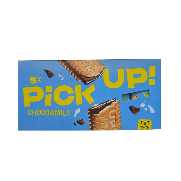 Bahlsen Pick Up Sütlü Çikolatalı & Krema Dolgulu Bisküvi 5 x 28 G (3'li Paket) ürün görseli 1
