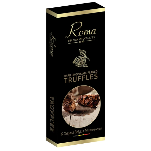 Roma Belgian Chocolates Truffles Bitter 65 G (6'li Paket) ürün görseli 1