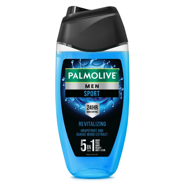 Palmolive Men Sport Erkek Duş Jeli 250 Ml (5'li Paket) ürün görseli 1