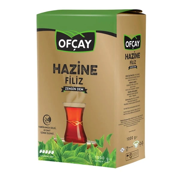 Ofçay Hazine Dökme Çay 1 Kg (4'li Paket) ürün görseli 1