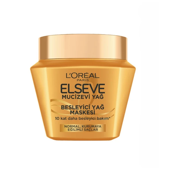 Elseve Mucizevi Yağ Maske 300 Ml (3'li Paket) ürün görseli 1