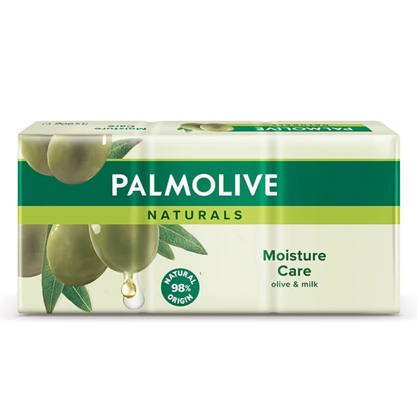 Palmolive Olive Yüz ve Vücut Sabunu 3 x 90 G (4'li Paket) ürün görseli 1
