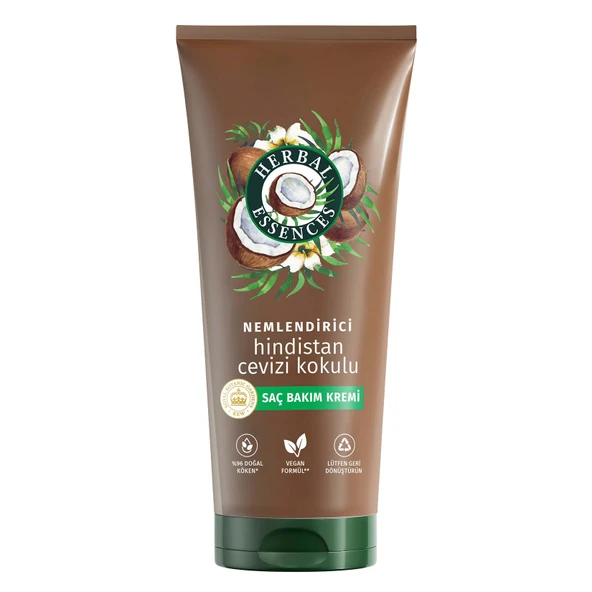 Herbal Essences Nemlendirici Hindistan Ceviz Kokusu Saç Bakım Maskesi 250 Ml (4'li Paket) ürün görseli 1