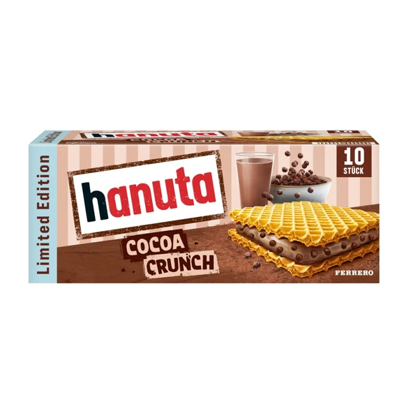 Hanuta Sütlü Kakao Krema Dolgulu Gofret 220 G (3'li Paket) ürün görseli 1