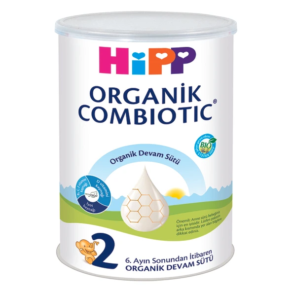 Hipp 2 Organik Combiotic Devam Sütü 350 G (2'li Paket) ürün görseli 1