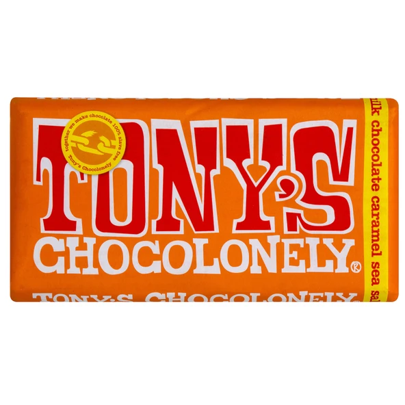 Tony's Karamel Deniz Tuzlu Sütlü Çikolata 180 G (4'li Paket) ürün görseli 1