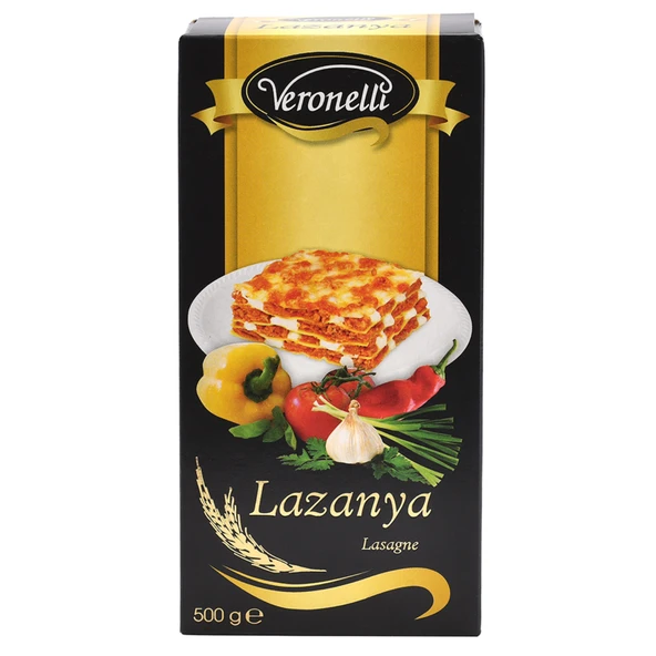 Veronelli Lazanya 500 G (6'li Paket) ürün görseli 1