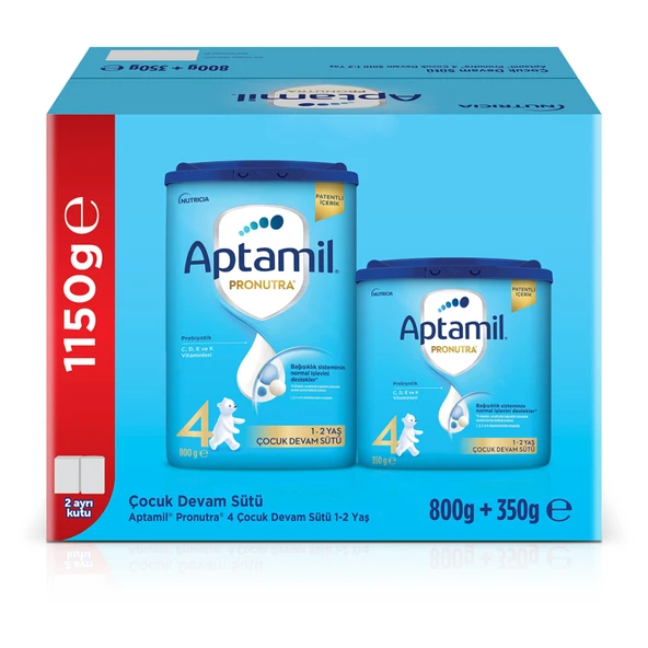 Aptamil Pronutra 4 Devam Sütü 800 + 350 G ürün görseli 1