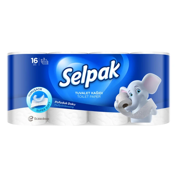 Selpak Tuvalet Kağıdı 16'lı (3'li Paket) ürün görseli 1