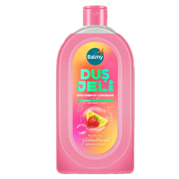 Balmy Naturel Çilek Limonata Duş Jeli 450 Ml (5'li Paket) ürün görseli 1