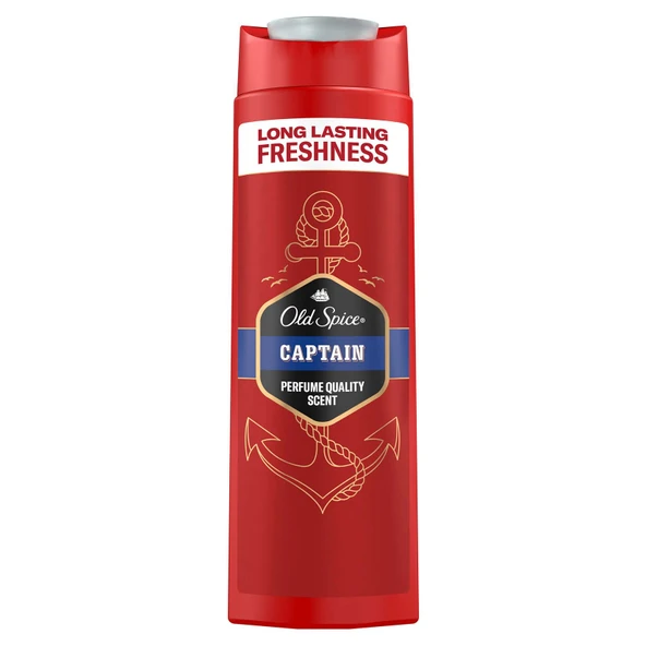 Old Spice Captain Duş Jeli 400 Ml (4'li Paket) ürün görseli 1