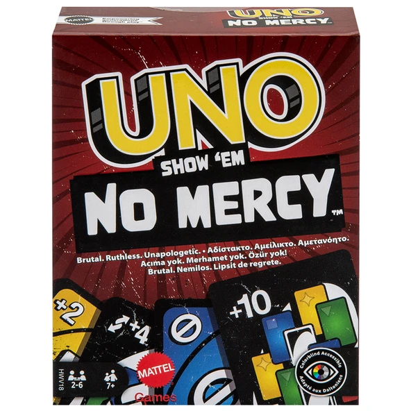 Uno No Mercy Kartlar (3'li Paket) ürün görseli 1