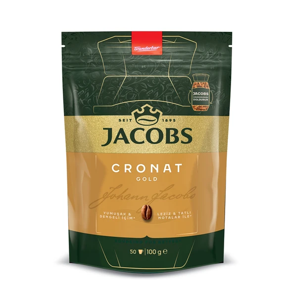 Jacobs Cronat Gold Instant 100 G (4'li Paket) ürün görseli 1