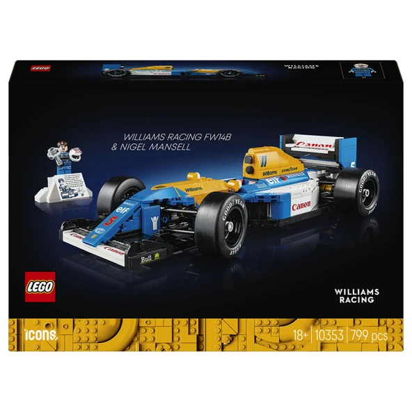 Lego Technic 10353 Williams Racing FW14B ve Nigel ürün görseli 1