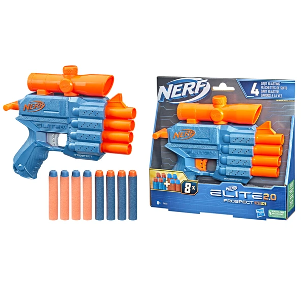 Nerf Elite 2.0 Prospect Qs.4 (2'li Paket) ürün görseli 1