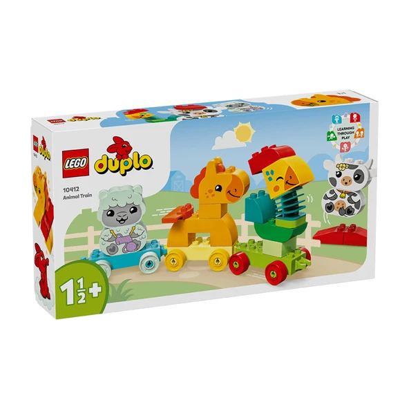 Lego Duplo 10412 Hayvan Trenim 1.5 Yaş+ 19 Parça ürün görseli 1
