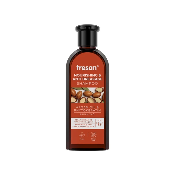 Tresan Argan Yağı Besleyici - Kırılma Karşıtı Şampuanı 300Ml (5'li Paket) ürün görseli 1