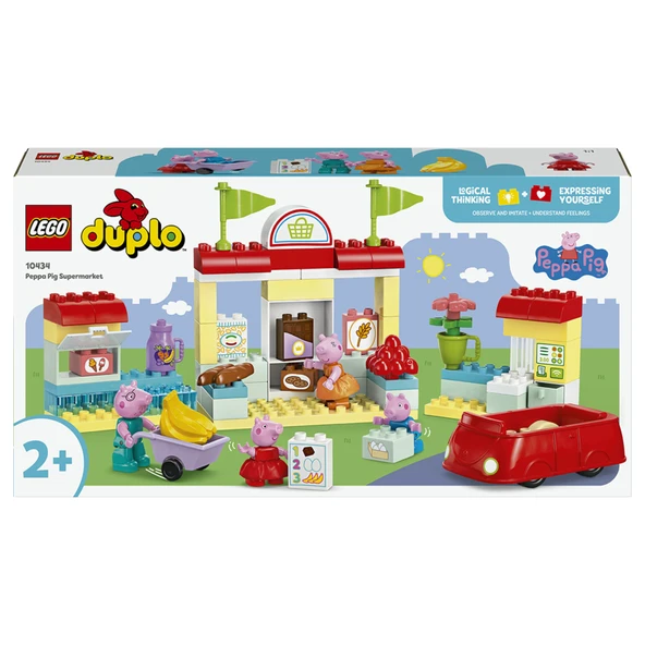 Lego Duplo 10434 Peppa Pig Süpermarket 2+ Yaş ürün görseli 1