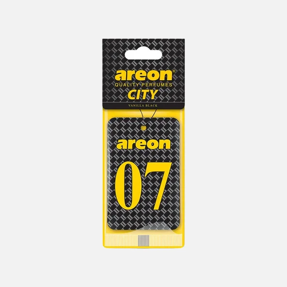 Areon City Vanilla Black 07 Oto Kokusu (6'li Paket) ürün görseli 1