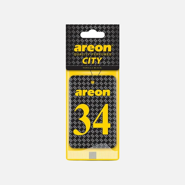 Areon City Vanilla Black 34 Oto Kokusu (6'li Paket) ürün görseli 1