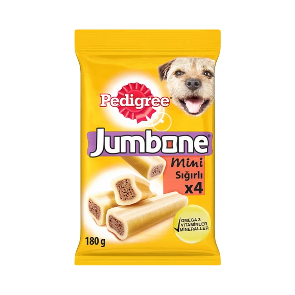 Pedigree Jumbone Sığır Etli Ödül Maması 160 G (6'li Paket) ürün görseli 1