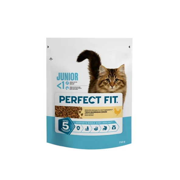 Perfect Fit Yavru Tavuklu Kuru Mama 750 G (3'li Paket) ürün görseli 1