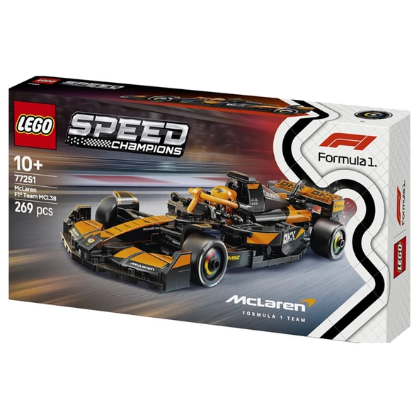 Lego 77251 Mclaren F1 Team MCL38 Yarış Arabası ürün görseli 1