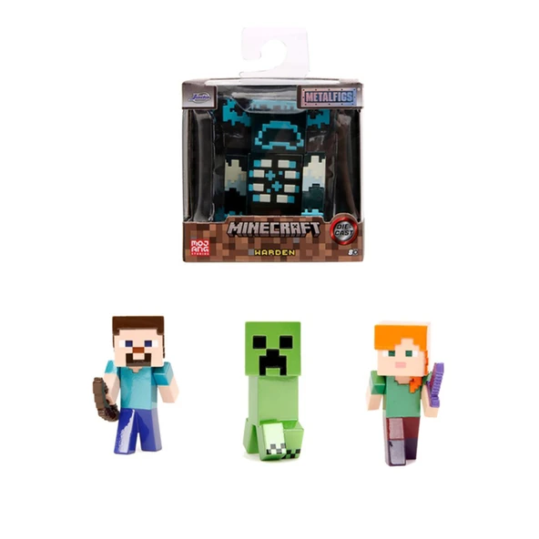 Jada 253260003 Minecraft Figürleri Metal Tasarım (2'li Paket) ürün görseli 1