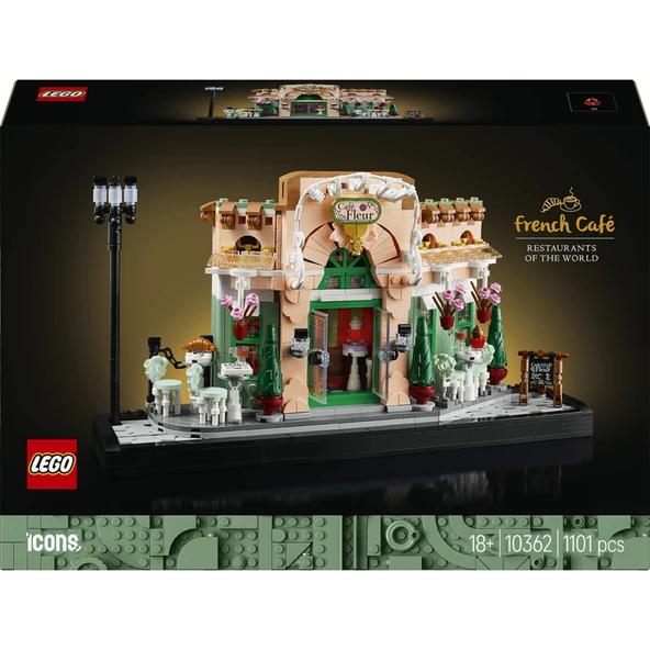 Lego Fransız Kafe 18+ Yaş 1101 Parça ürün görseli 1