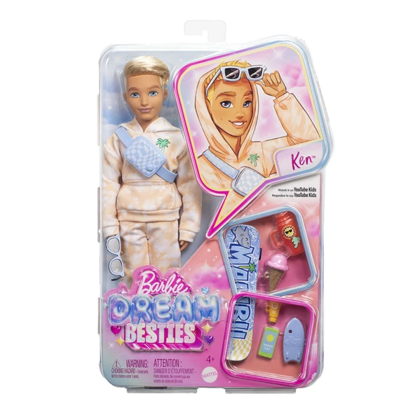 Mattel Barbie Dream Besties Ana Karakter Bebek Ken ürün görseli 1
