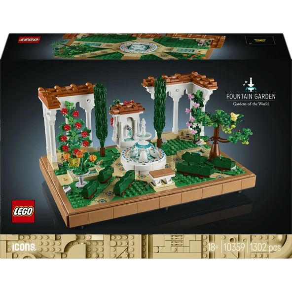 Lego Icons 10359 Fiskiyeli Bahçe 18+ Yaş 1302 Parça ürün görseli 1