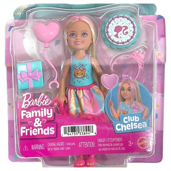 Barbie Chelsea Bebek ve Aksesuarlar (2'li Paket) ürün görseli 1