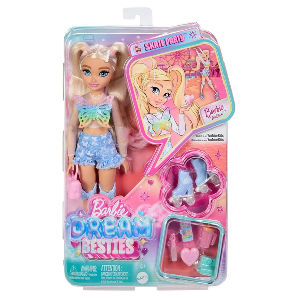 Barbie Dream Besties Paten Partis Malibu Bebek ürün görseli 1