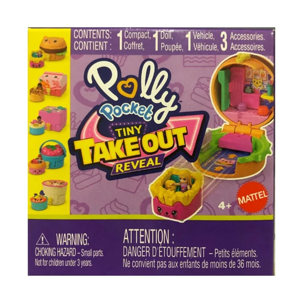 Polly Pocket Mini Sürpriz Paketler Serisi (3'li Paket) ürün görseli 1