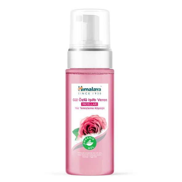 Himalaya Gül Özlü Işıltı Veren Yüz Temizleyici Köpük 150Ml (4'li Paket) ürün görseli 1