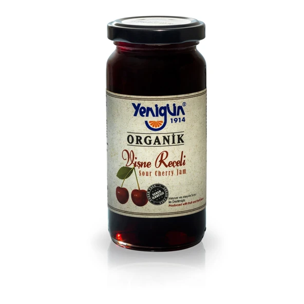 Yenigün Organik Vişne Reçeli 290 G (2'li Paket) ürün görseli 1