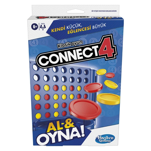 Hasbro Connect 4 Al & Oyna Kutu Oyunu (3'li Paket) ürün görseli 1