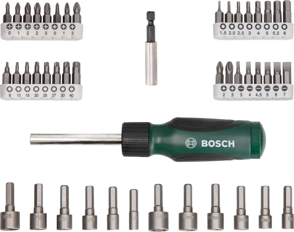 Bosch 46 Parça Vidalama Ucu Seti ürün görseli 1