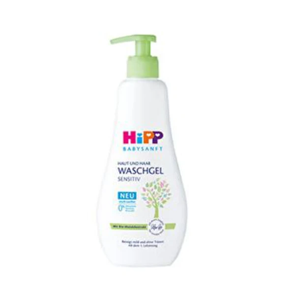 Hipp Babysanft Yenidoğan Saç ve Vücut Banyo Jeli 400 Ml (4'li Paket) ürün görseli 1