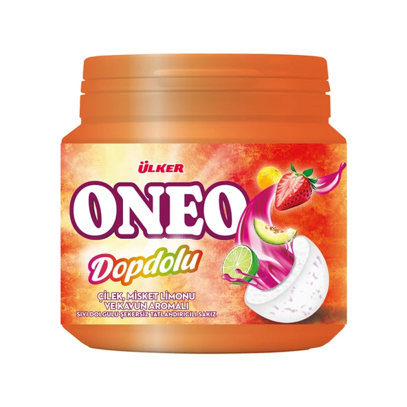 Ülker Oneo Dopdolu Meyve Aromalı Şişe Sakız 76 G (6'li Paket) ürün görseli 1