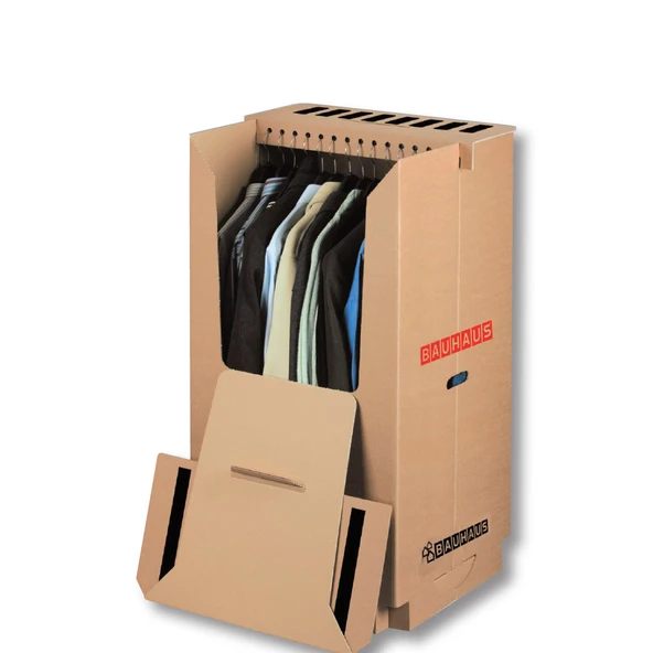 BAUHAUS Elbise Taşıma Kolisi (4'li Paket) ürün görseli 1