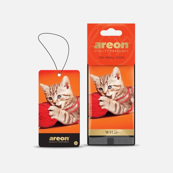 Wild Free Small Tiger Kedi Oto Koku (6'li Paket) ürün görseli 1