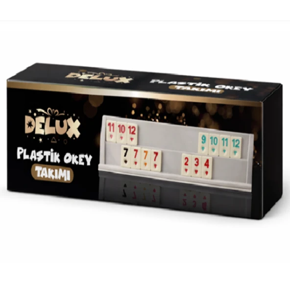 Delux Plastik Okey Takımı (2'li Paket) ürün görseli 1