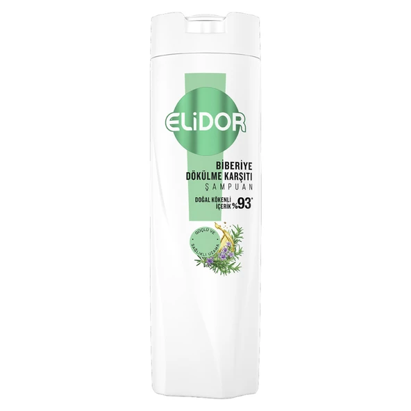 Elidor Biberiye Dökülme Karşıtı Şampuan 400 Ml (5'li Paket) ürün görseli 1