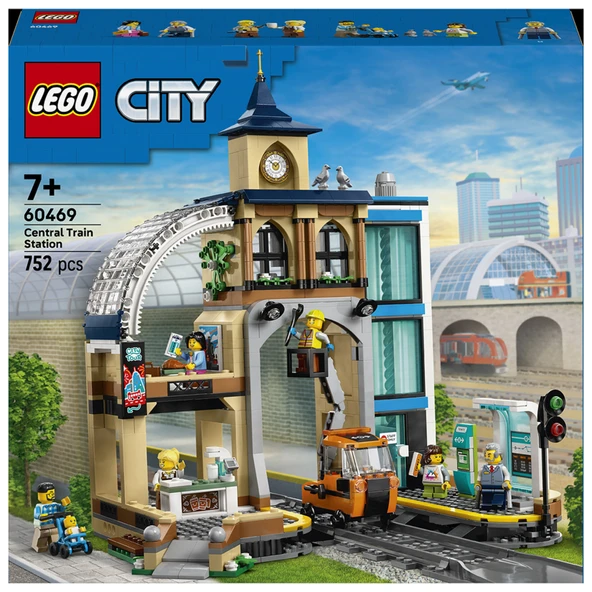 Lego City Merkez Tren İstasyonu 7+ Yaş 752 Parça ürün görseli 1
