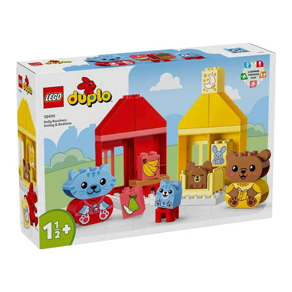 Lego Duplo 10414 Günlük Rutinlerim Yemek Uyku Zamanı ürün görseli 1
