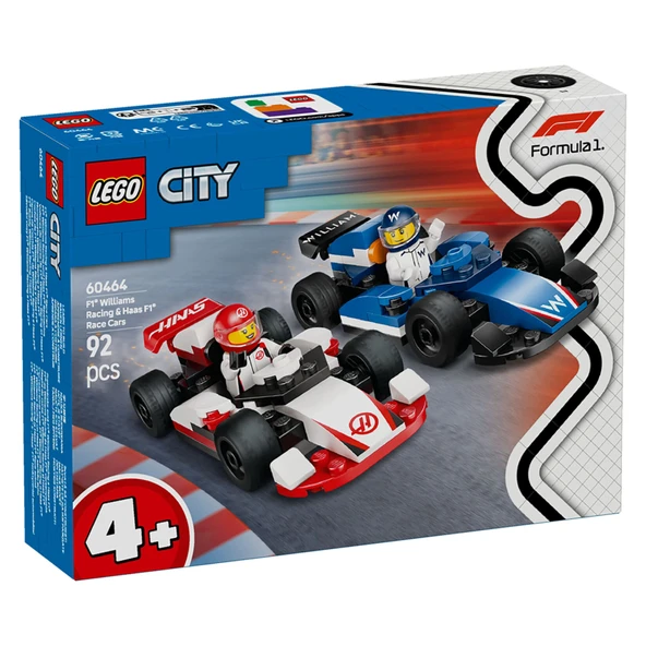 Lego 60464 City F1 Williams Racing Yarış Arabası ürün görseli 1