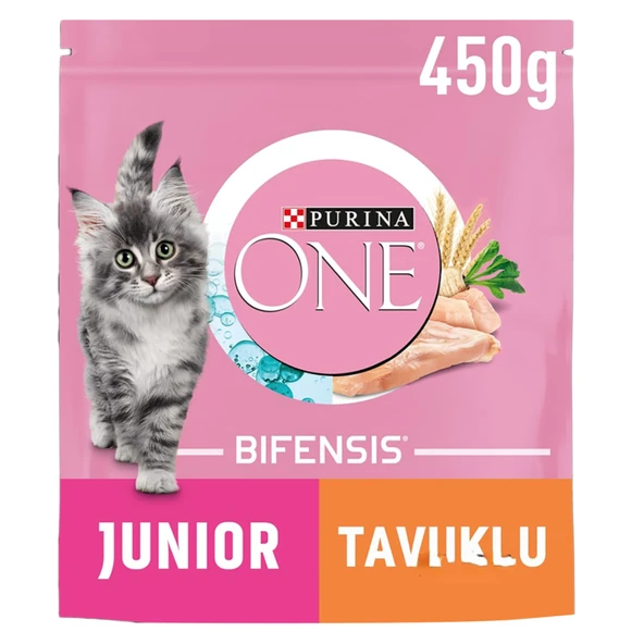 Purina One Tavuklu Yavru Kedi Maması 450 G (6'li Paket) ürün görseli 1